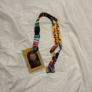 Colorful Lanyard Key & Card Holder